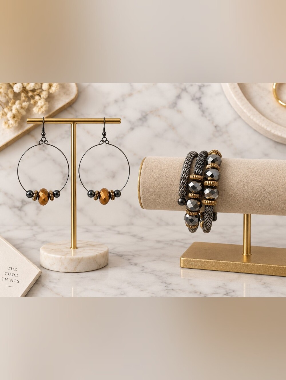 Crown & Clay Mixed Metal Jewelry Set